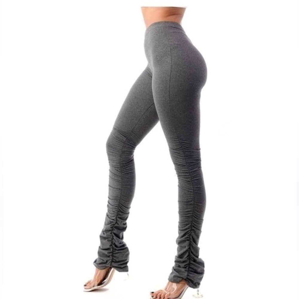 Beyond Yoga Ruched Leggings Black Small Athletic Gym